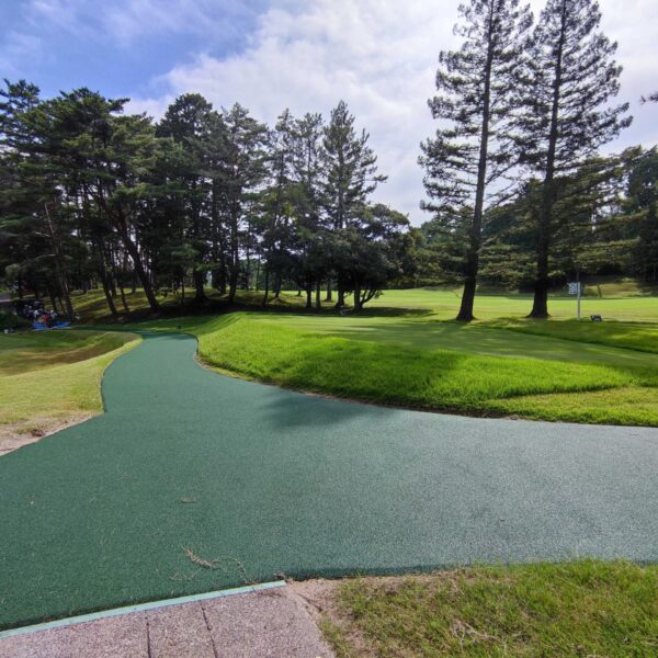 ゴムチップ舗装　ソフトグラウンド