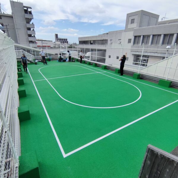 ゴムチップ舗装　ソフトグラウンド