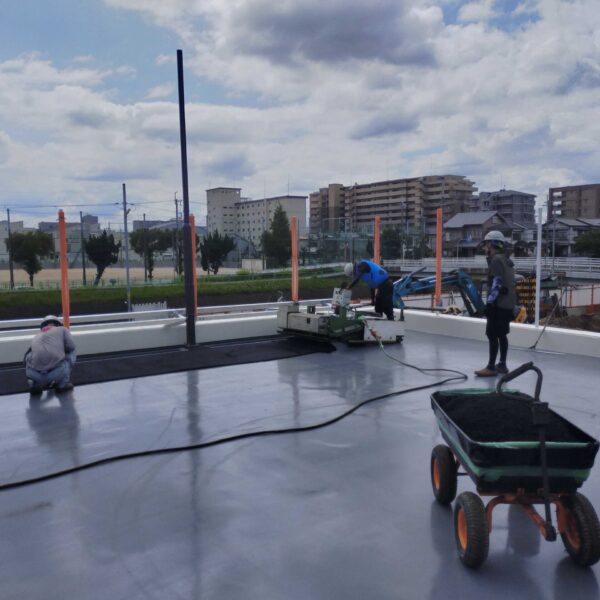 ゴムチップ舗装　ソフトグラウンド