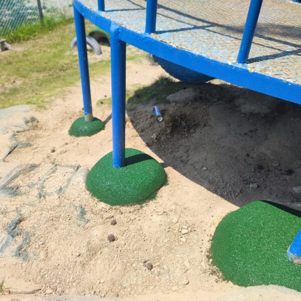 ゴムチップ舗装　ソフトグラウンド