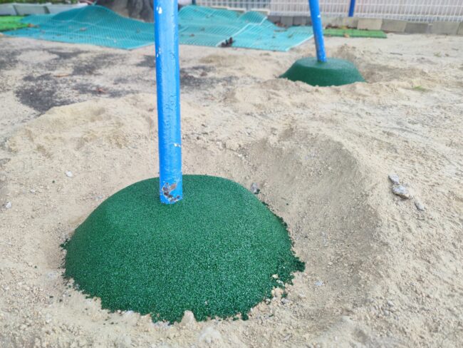 ゴムチップ舗装　ソフトグラウンド