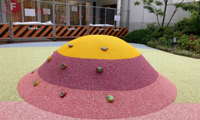 ゴムチップ舗装　ソフトグラウンド
