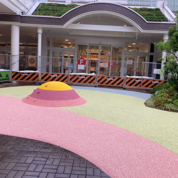 ゴムチップ舗装　ソフトグラウンド