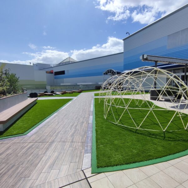 ゴムチップ舗装　ソフトグラウンド