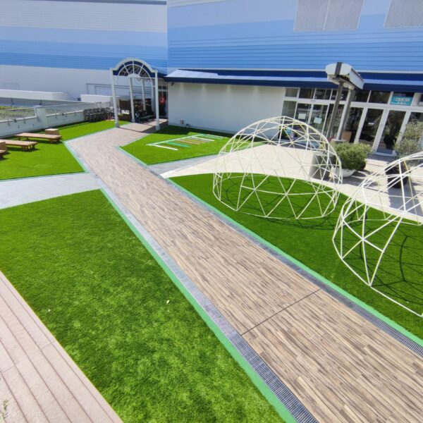 ゴムチップ舗装　ソフトグラウンド