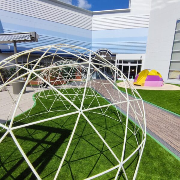 ゴムチップ舗装　ソフトグラウンド