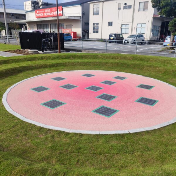 ゴムチップ舗装　ソフトグラウンド