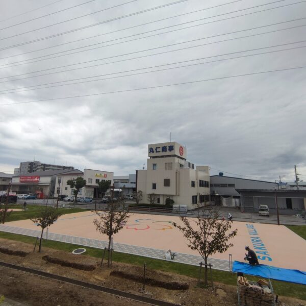 ゴムチップ舗装　ソフトグラウンド