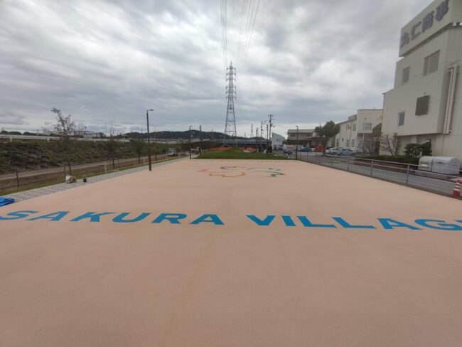 ゴムチップ舗装　ソフトグラウンド