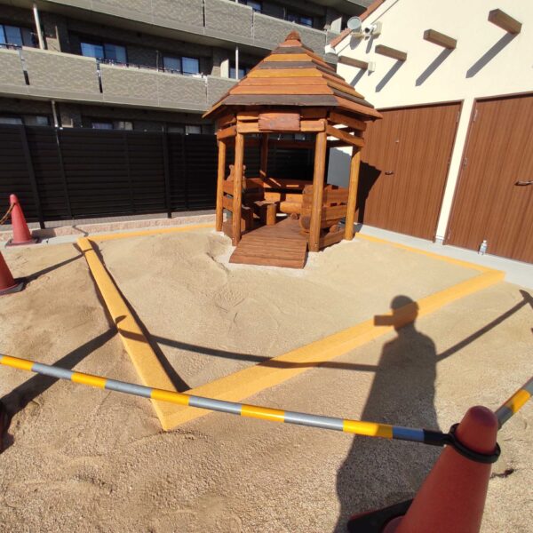 ゴムチップ舗装　ソフトグラウンド