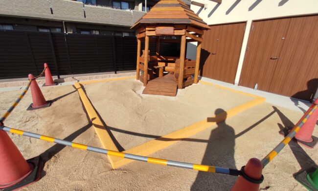 ゴムチップ舗装　ソフトグラウンド