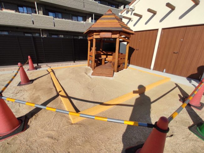 ゴムチップ舗装　ソフトグラウンド