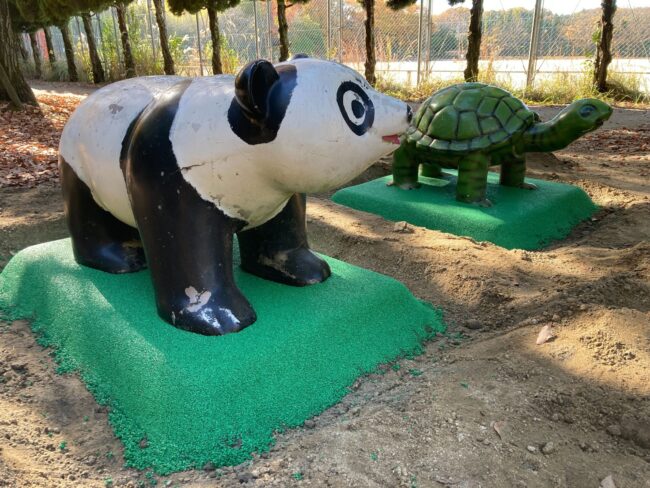 ゴムチップ舗装　ソフトグラウンド