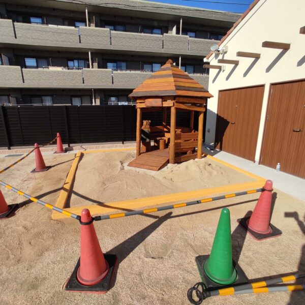 ゴムチップ舗装　ソフトグラウンド