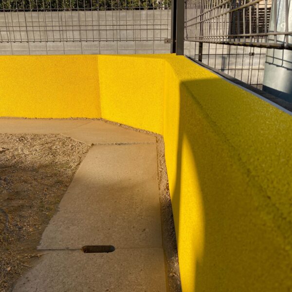 岡山県岡山市 保育施設4 ゴムチップ舗装 ソフトグラウンド 砂場枠タイプ