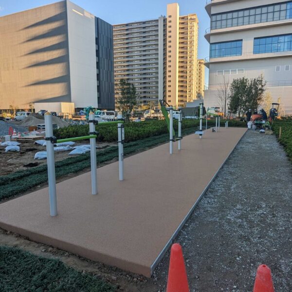 ゴムチップ舗装　ソフトグラウンド　標準タイプ