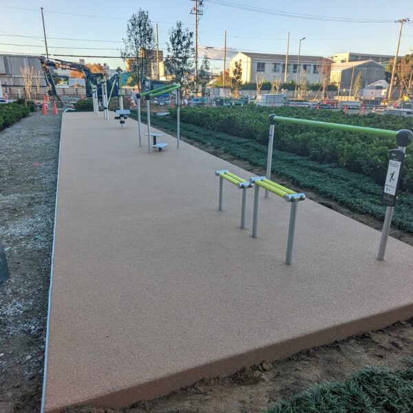 ゴムチップ舗装　ソフトグラウンド　標準タイプ