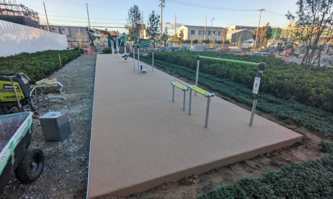 ゴムチップ舗装　ソフトグラウンド　標準タイプ