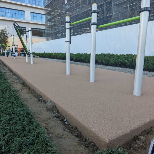 ゴムチップ舗装　ソフトグラウンド　標準タイプ