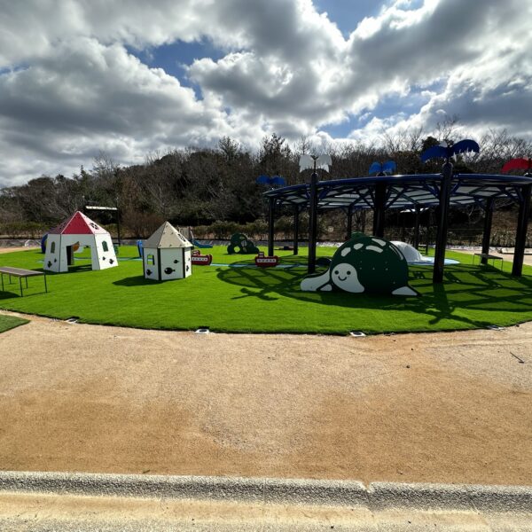 ゴムチップ舗装　ソフトグラウンド