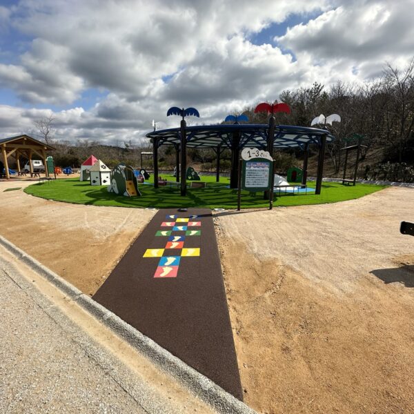 ゴムチップ舗装　ソフトグラウンド