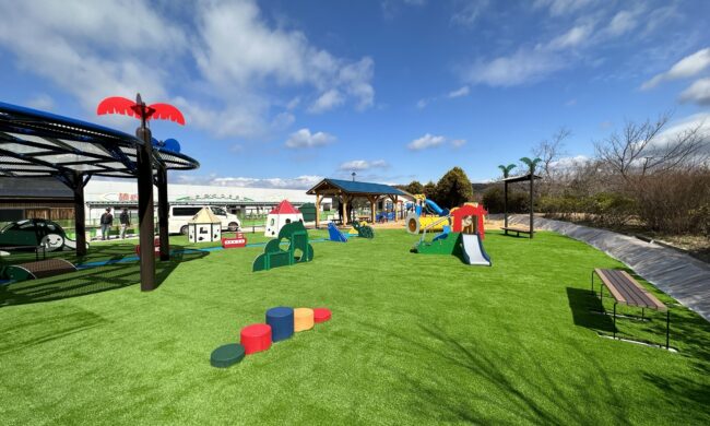 ゴムチップ舗装　ソフトグラウンド