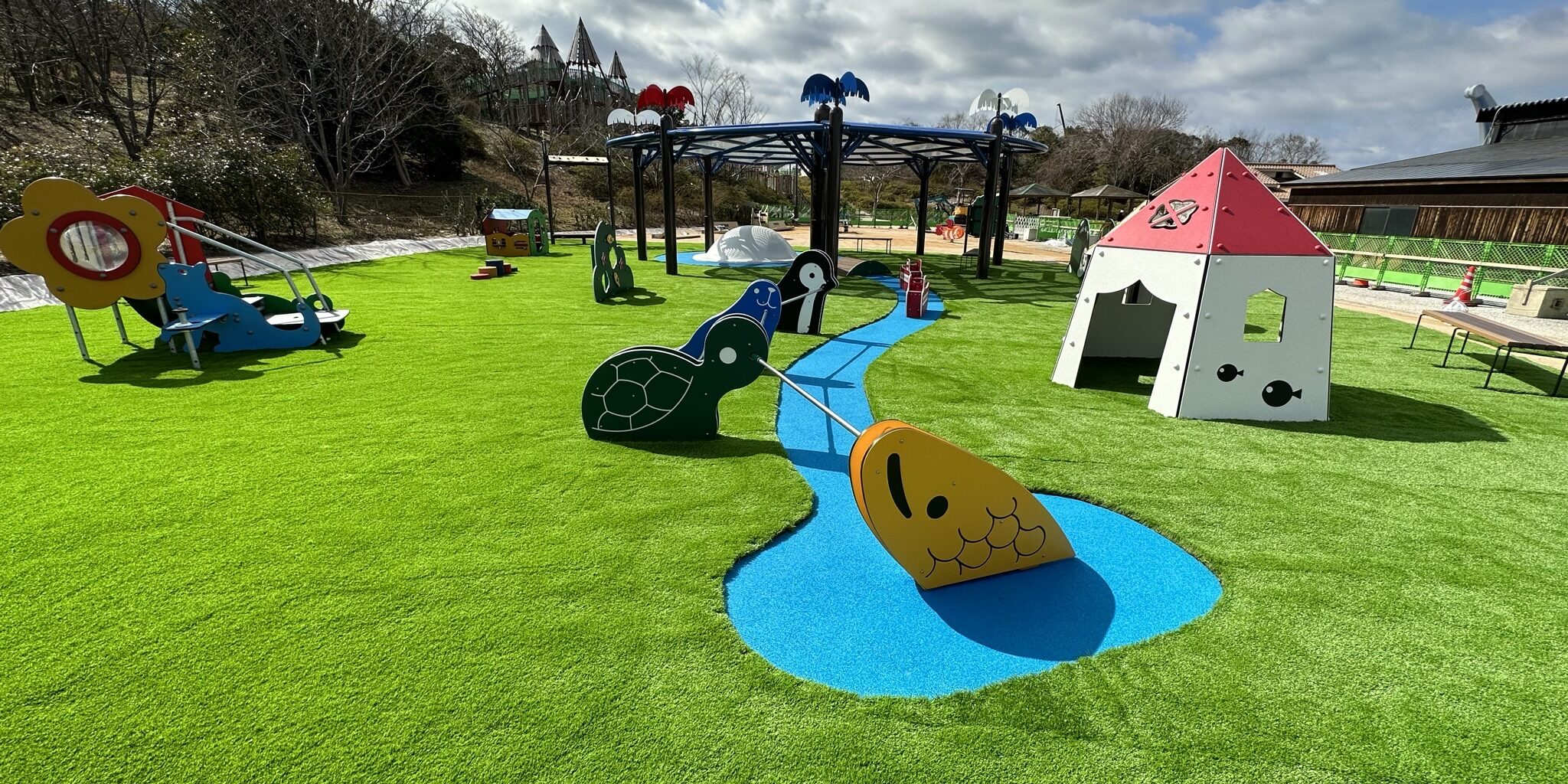 ゴムチップ舗装　ソフトグラウンド