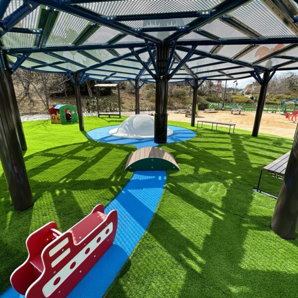 ゴムチップ舗装　ソフトグラウンド