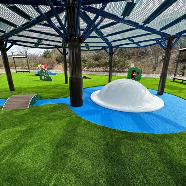 ゴムチップ舗装　ソフトグラウンド