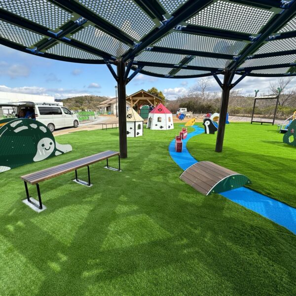 ゴムチップ舗装　ソフトグラウンド