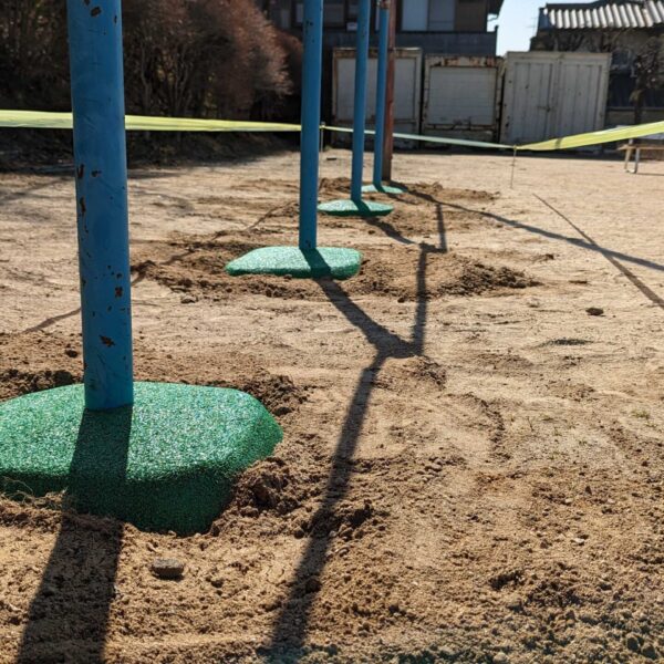 ゴムチップ舗装　ソフトグラウンド