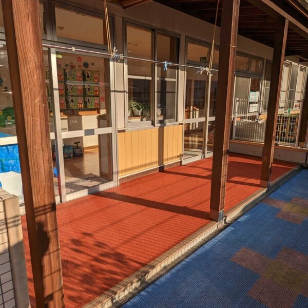 ゴムチップ舗装　ソフトグラウンド