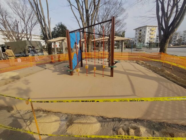 ゴムチップ舗装　ソフトグラウンド