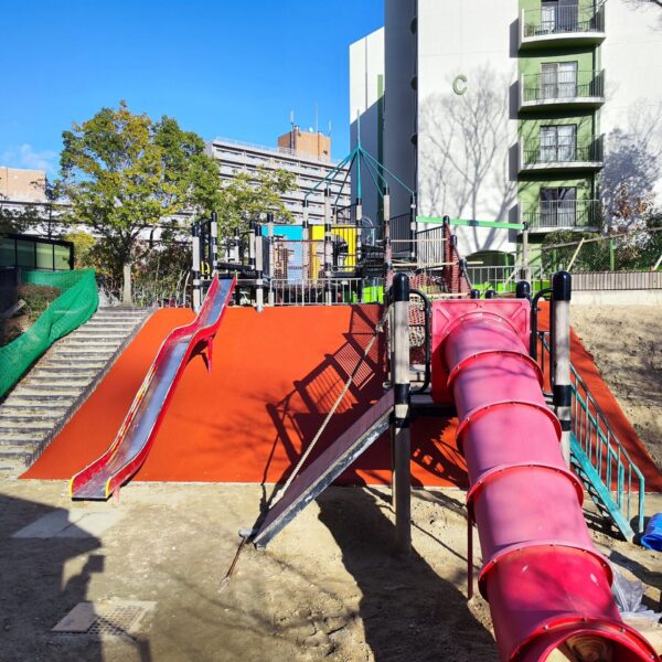 ゴムチップ舗装　ソフトグラウンド