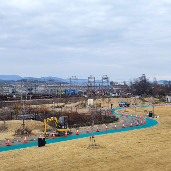 岡山県岡山市 公園施設5 ゴムチップ舗装 ソフトグラウンド