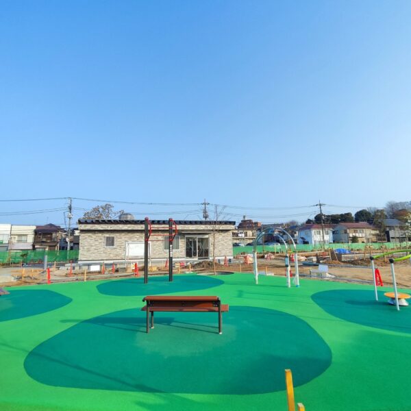 ゴムチップ舗装　ソフトグラウンド