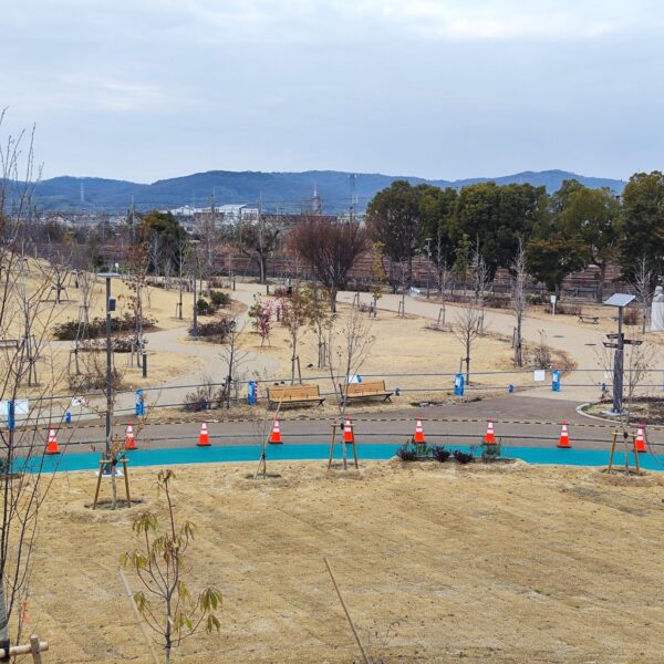 岡山県岡山市 公園施設4 ゴムチップ舗装 ソフトグラウンド