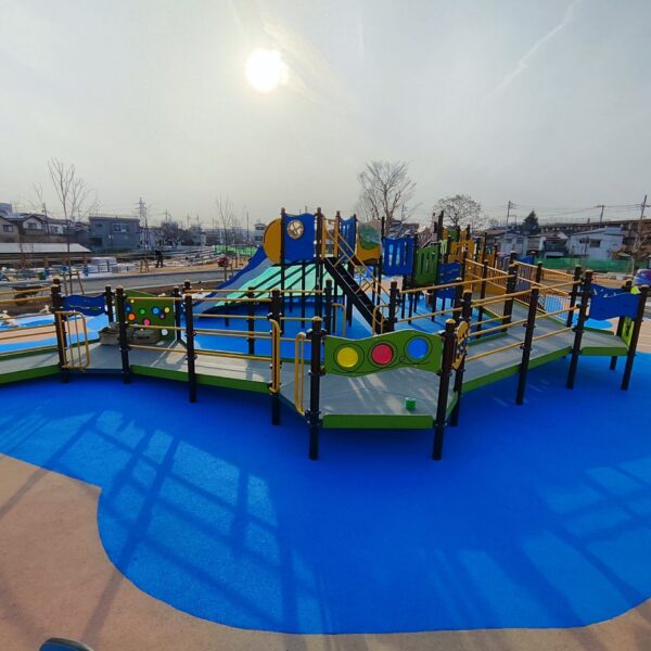 ゴムチップ舗装　ソフトグラウンド