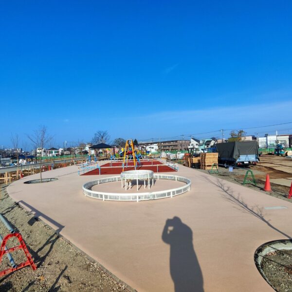 ゴムチップ舗装　ソフトグラウンド