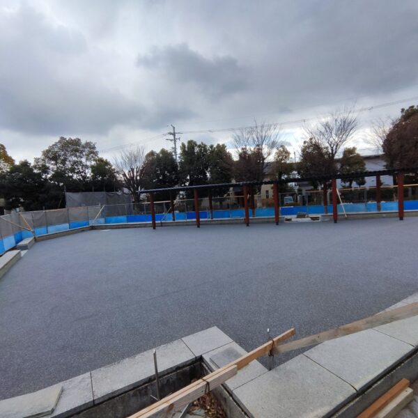 ゴムチップ舗装　ソフトグラウンド