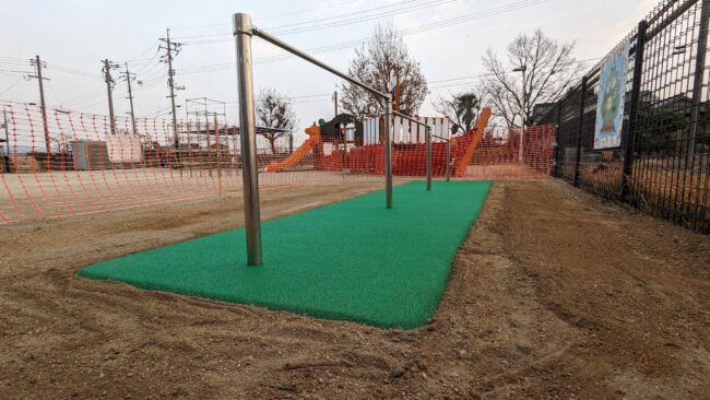 ゴムチップ舗装　ソフトグラウンド