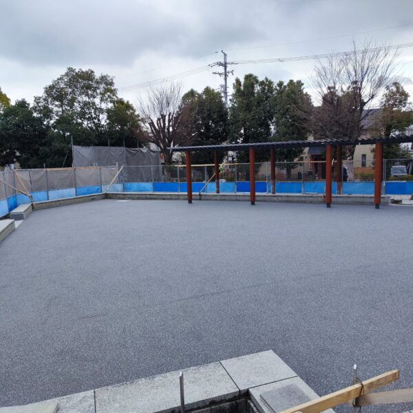 ゴムチップ舗装　ソフトグラウンド