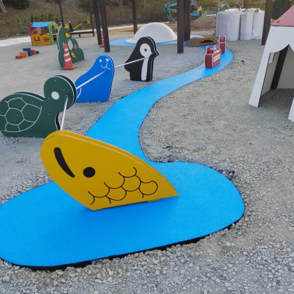 ゴムチップ舗装　ソフトグラウンド