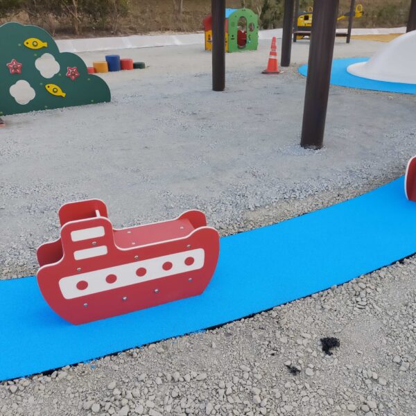 ゴムチップ舗装　ソフトグラウンド