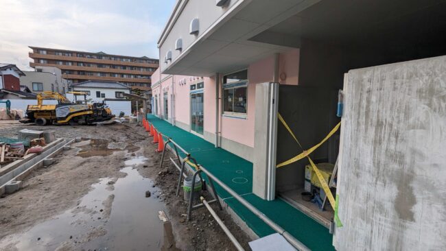 ゴムチップ舗装　ソフトグラウンド