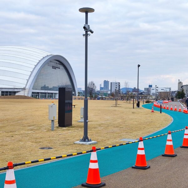 岡山県岡山市 公園施設6 ゴムチップ舗装 ソフトグラウンド