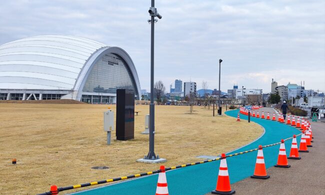 ゴムチップ舗装　ソフトグラウンド