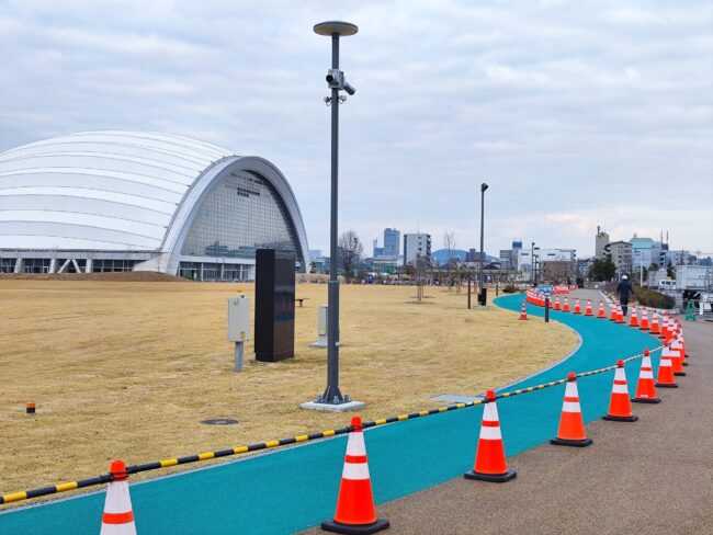 ゴムチップ舗装　ソフトグラウンド