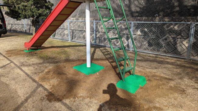 ゴムチップ舗装　ソフトグラウンド