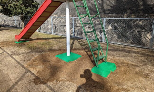 ゴムチップ舗装　ソフトグラウンド